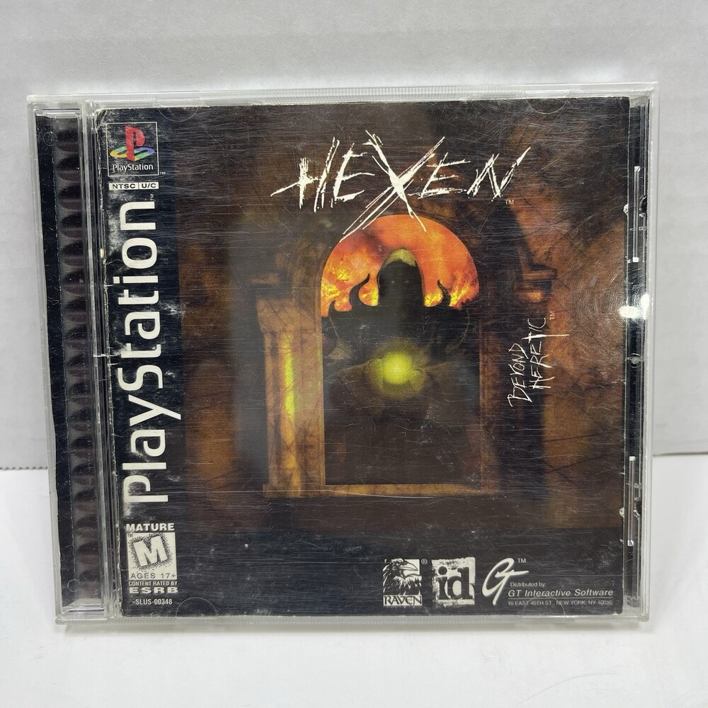 Hexen (Sony Playstation 1, 1997) PS1 CIB Complete w/ Manual + Tested